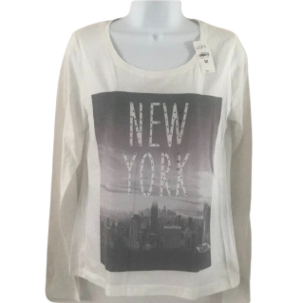 NWT Loft top New York Size M